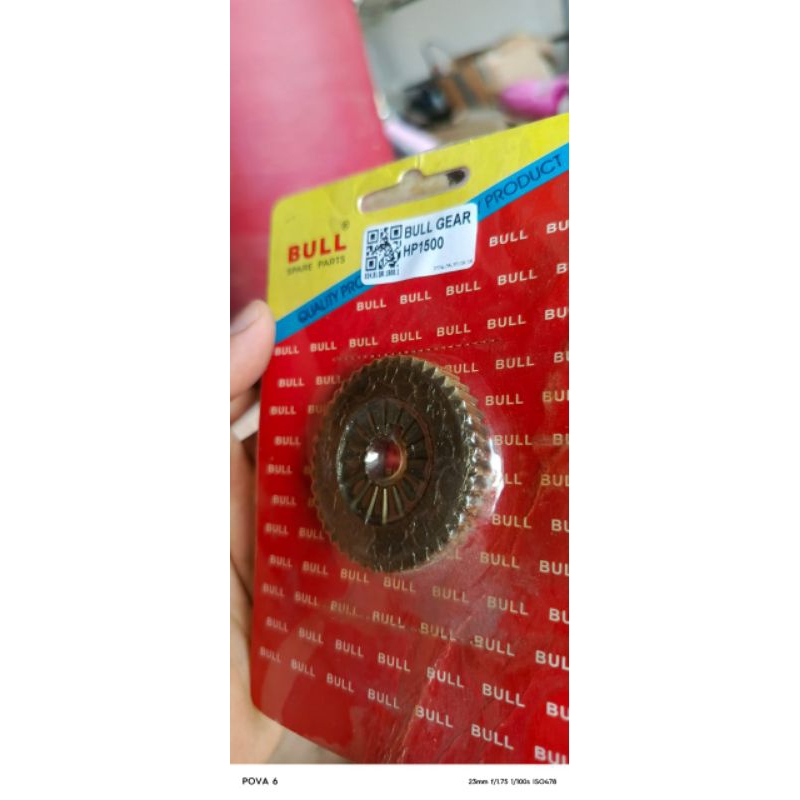 Gear bull HP 1500 for mesin bor makita 13mm