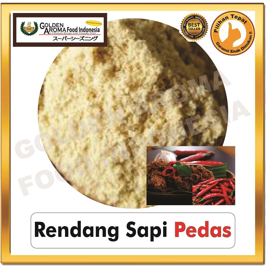 

Bumbu Tabur Rasa Rendang Sapi Pedas 1kg, Jual Bubuk Tabur Sapi Rendang Pedas Murah Enak Aman Terbaik