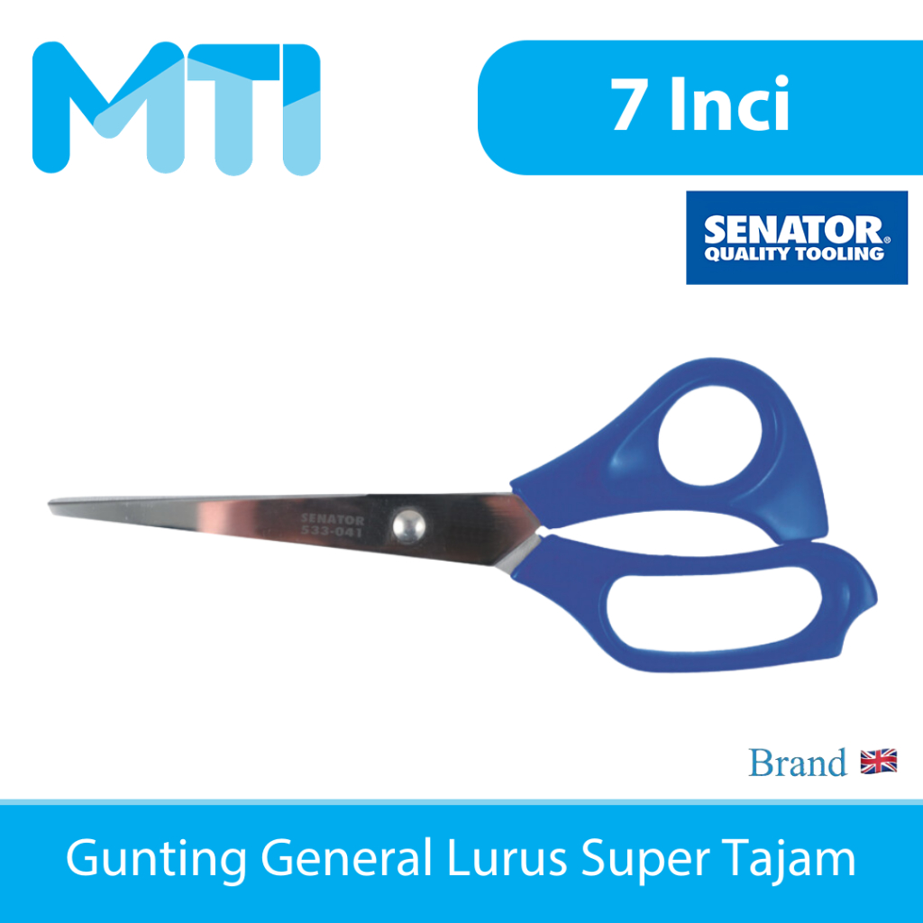 

SENATOR Gunting General 7'" Lurus Super Tajam