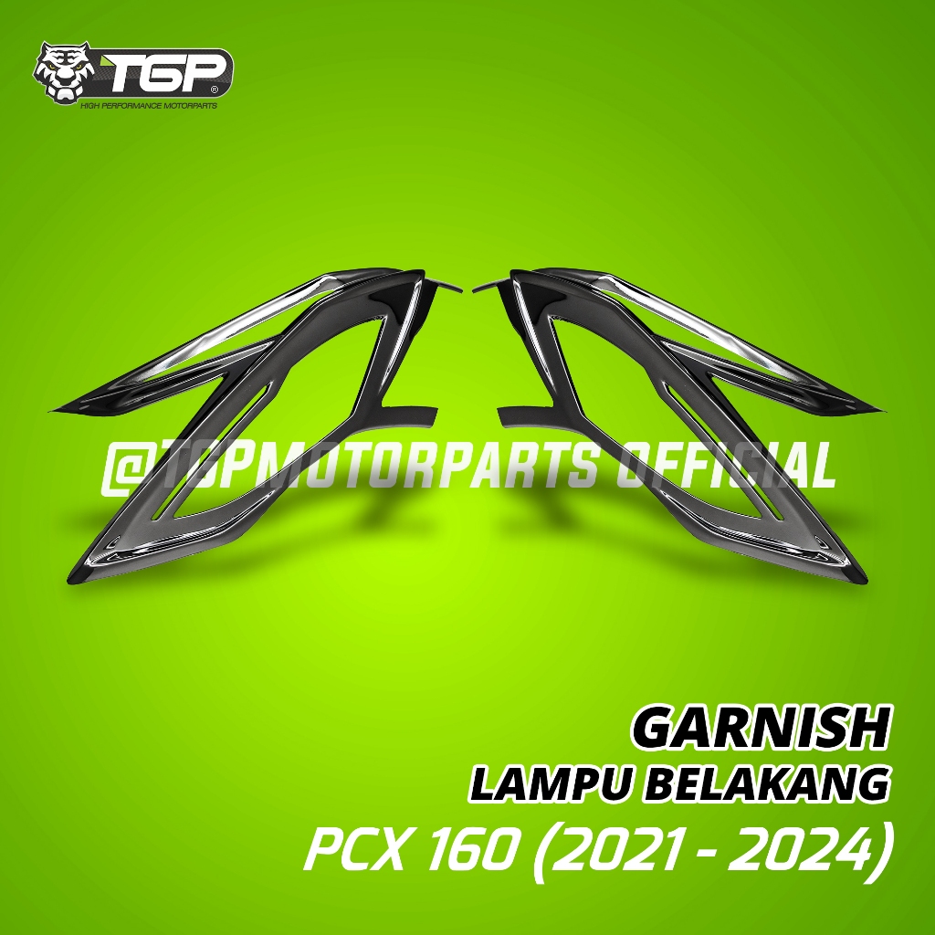 Garnish Lampu Belakang Honda PCX 160 (2021 -2024) Aksesoris Variasi Motor Tgp