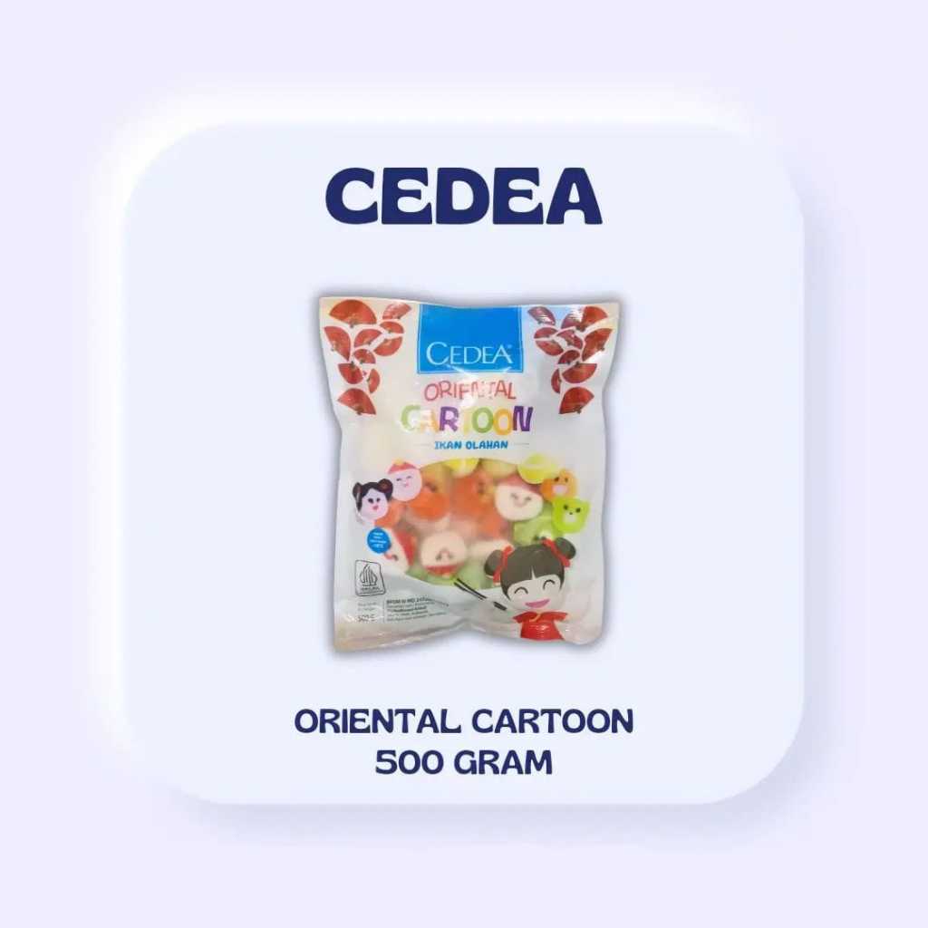 

ADDRIELLA Cedea Oriental Cartoon 500gr | Cedea/Frozenfood/Frozenfood Murah