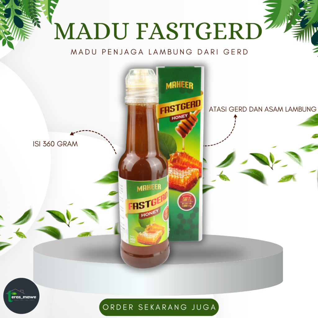 

MAHEER FASTGERD | MADU MAHEER FASTGERD | FastGerd Madu Asam Lambung Original Obat Gerd