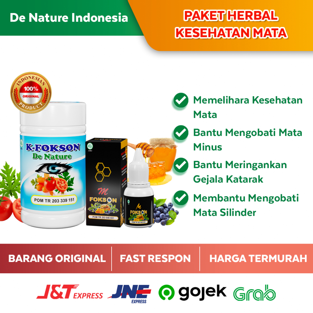 Obat Syaraf Mata Putus SaraP Retina Lepas yang Aman BPOM dan Terpercaya Sembuhkan