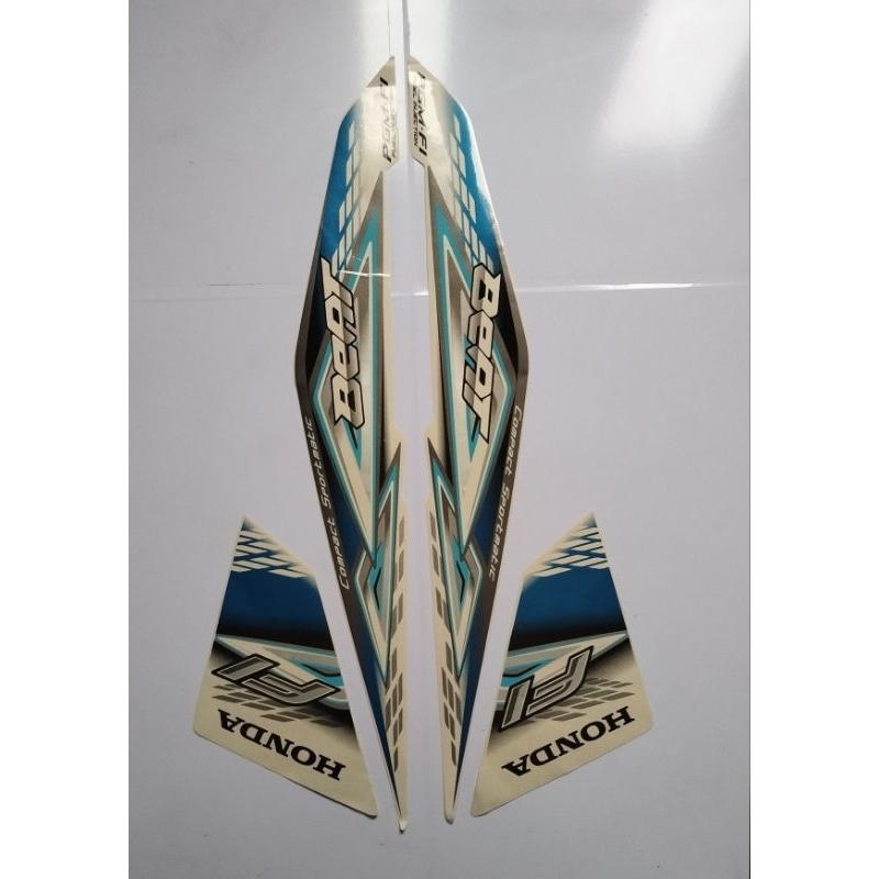 STICKER STRIPING | MOTOR HONDA BEAT FI | ORIGINAL | TAHUN 2014