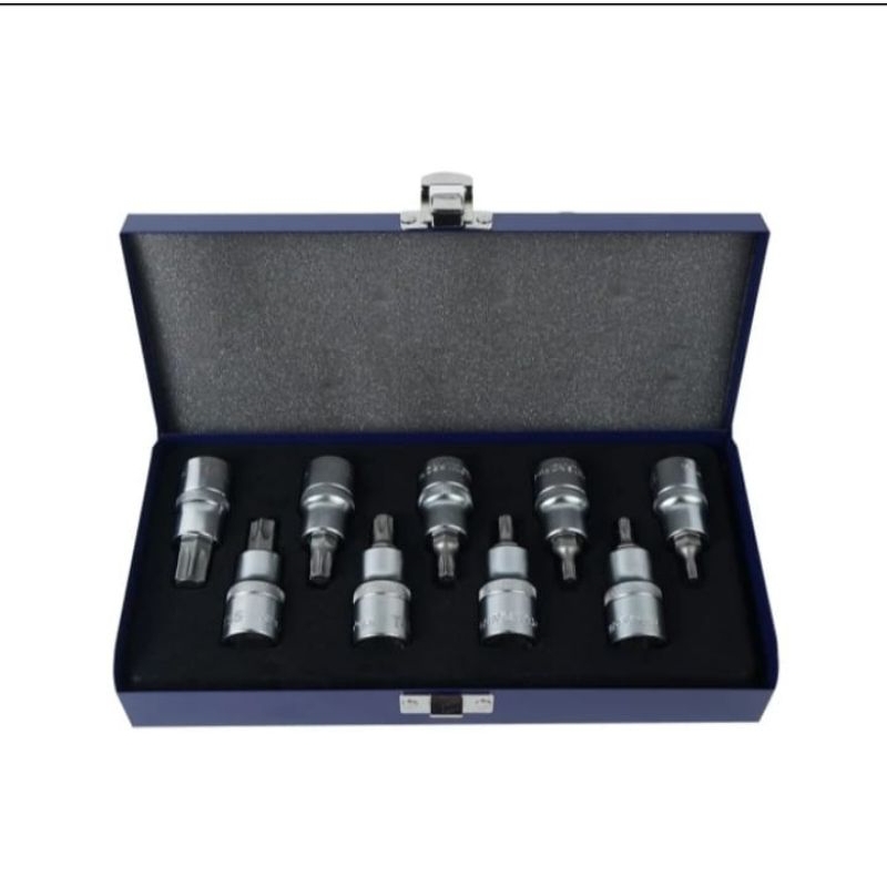 Lakoni mata sock socket set L bintang starbit 1/2" 9 pcs Lakoni Tjetjo termurah