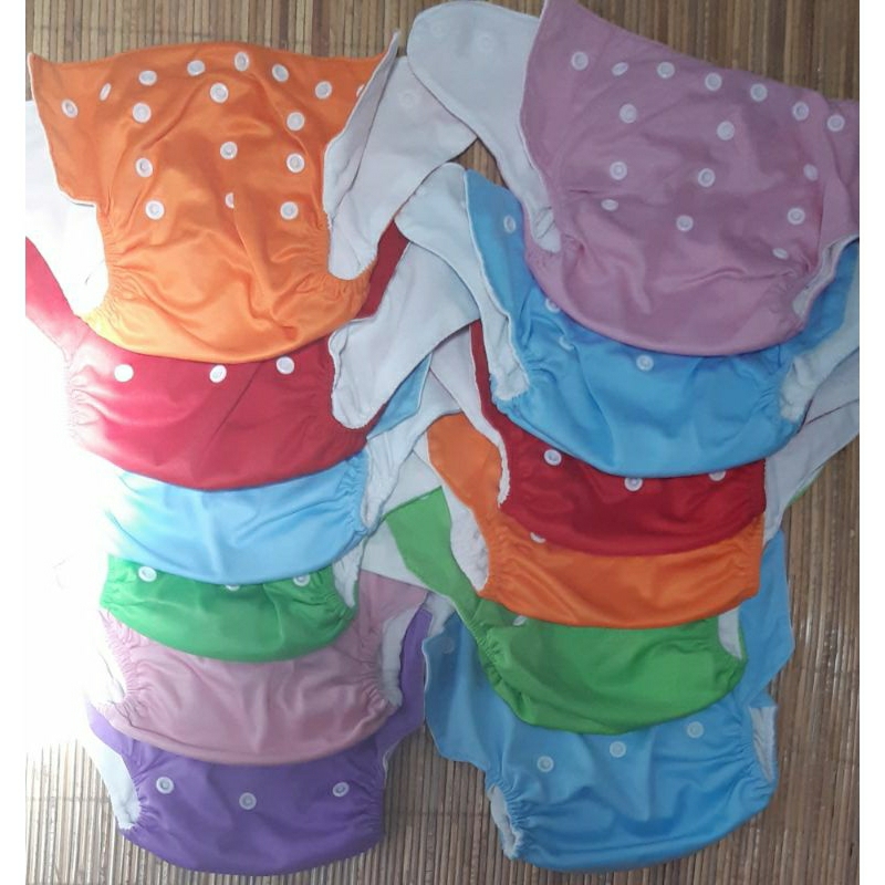 12 COVER CLODI / Pampers/ Popok Qianquhui + 12 INSERT BAMBOO Babyland
