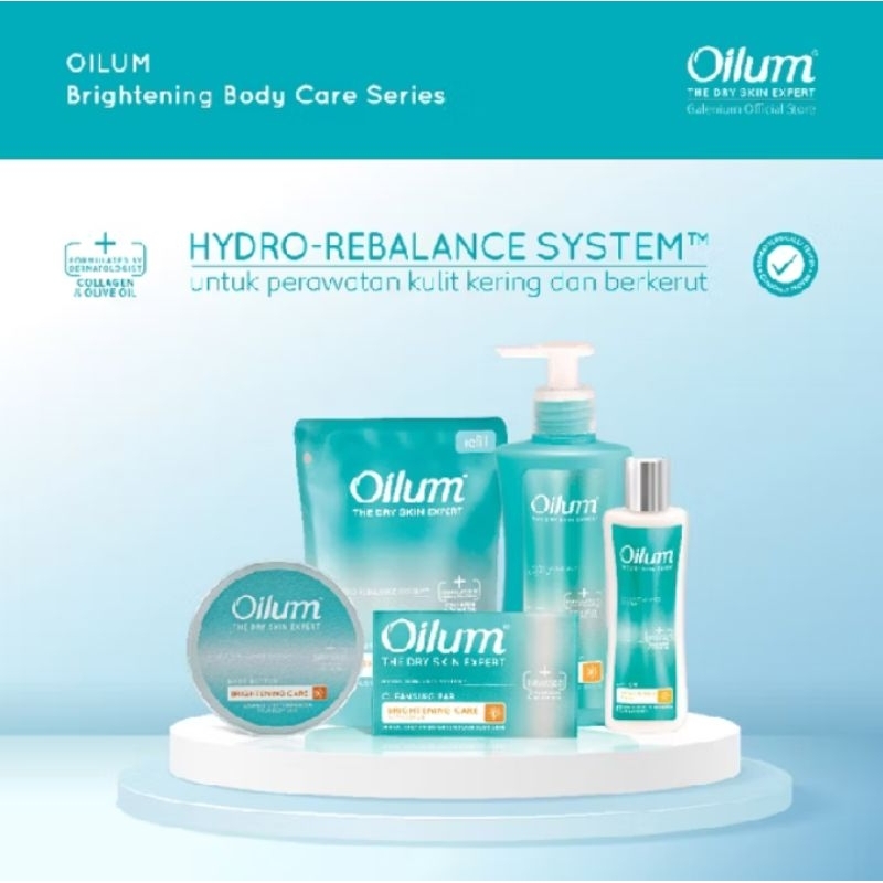 OILUM BRIGHTENING SERIES (SABUN BARSOAP, SABUN CAIR BOTOL, SABUN CAIR REFIL)