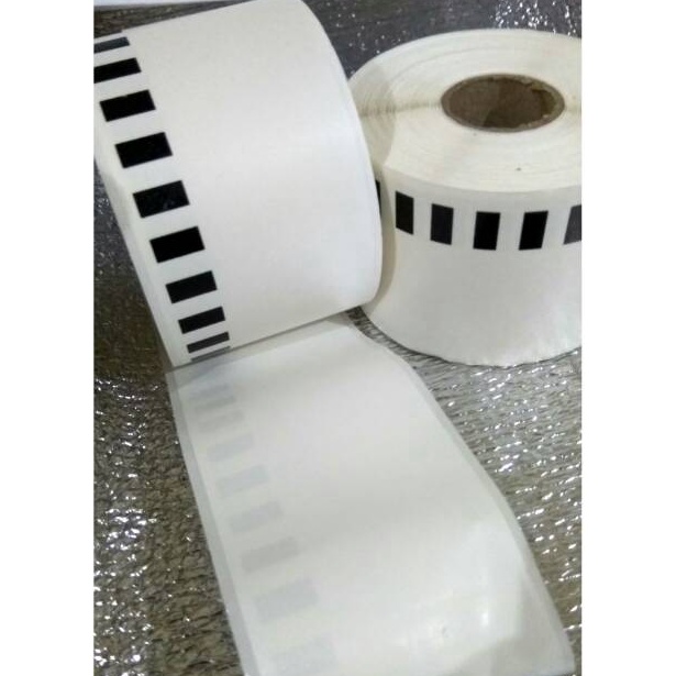 

KODE T62I REFILL Etiket Label Thermal DK2225 Size 62 mm x 3 Meter Brother 62x3