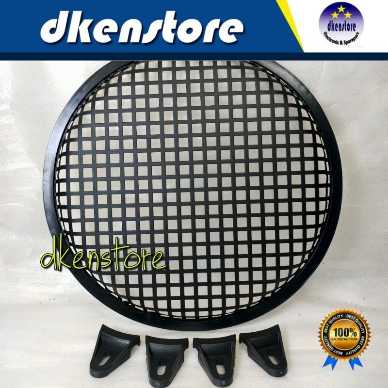 Ram Besi Speaker 10 inch Grill Spiker Besi 10in bulat bundar G10B