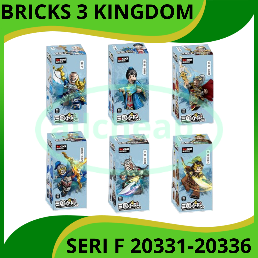 DECOOL BRICK DE COOL BRICKS THREE KINGDOM SAMKOK 3 RAJA DIAN WEI GUO JIA LE JIN XIA HOU YUAN YU BAN 