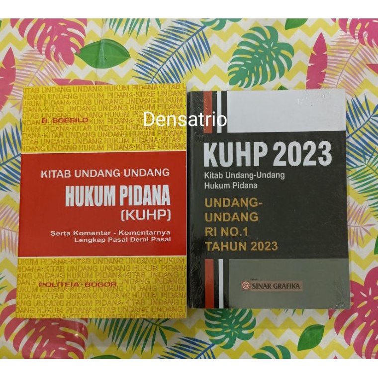 KODE R26H Satu paket kuhp soesilo dan kuhp 223