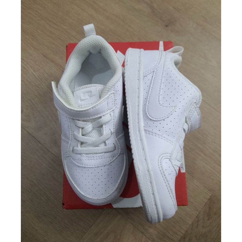 Nike Court Borough Low SL White Size 25