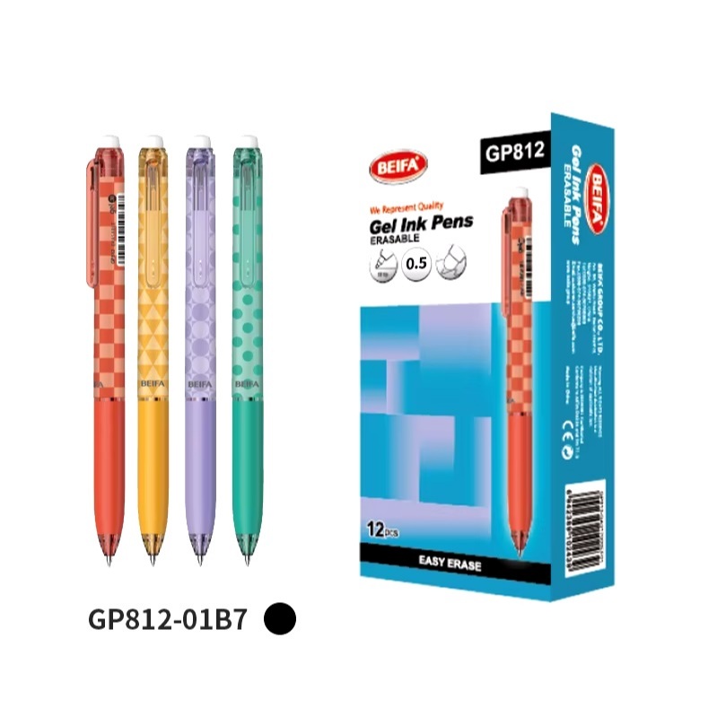 

Jual Produk Beifa Pulpen Gel GP812 Tinta 0.5mm, Pulpen Gel Bisa Dihapus Tanpa Bekas ''