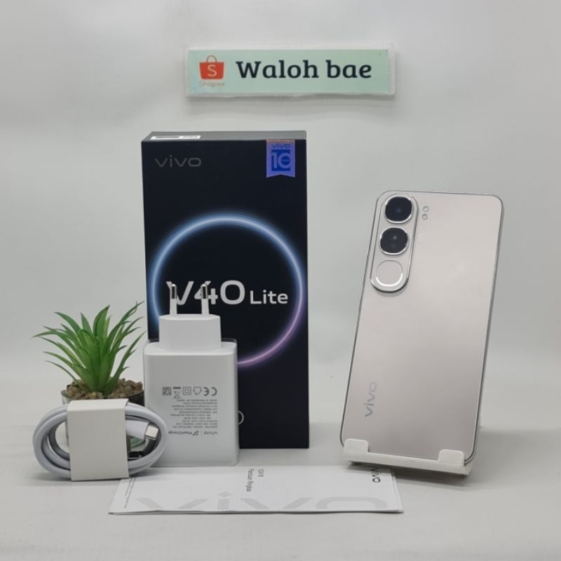 Vivo V40 Lite 5G 8+8/256 GB Garansi Resmi Indonesia Second Fullset