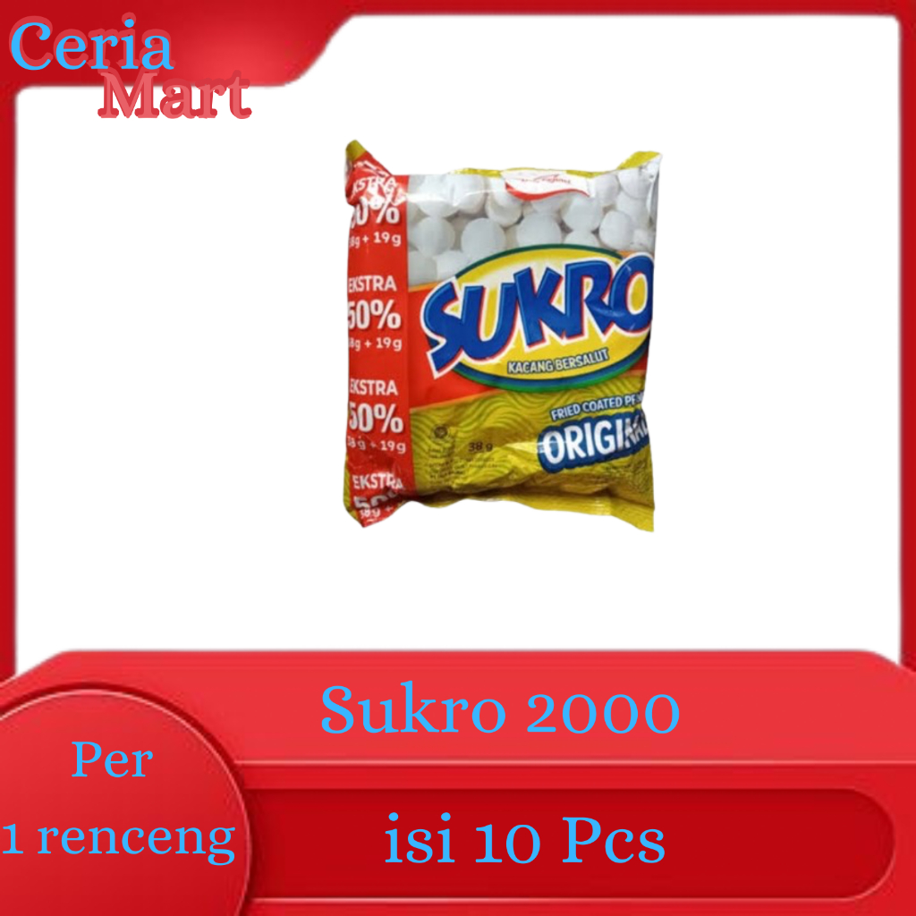 

CEMILAN SUKRO 2000 1 RENCENG ISI 10 PCS