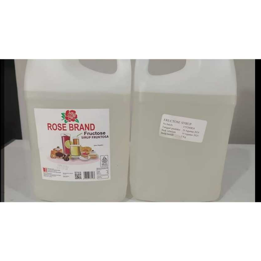 

ROSE BRAND Gula Cair 5KG / Tangmi Simple syrup fructose Mixue 5L Sirup ORI Premium Murah