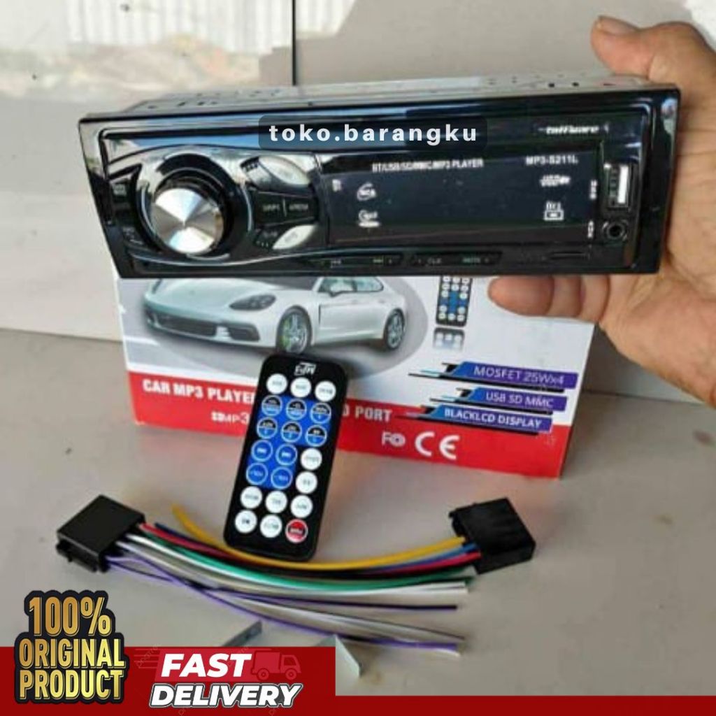 Tape Mobil Audio mobil car tape Radio Mobil Multifungsi Bluetooth Blutut USB MP3 FM Radio