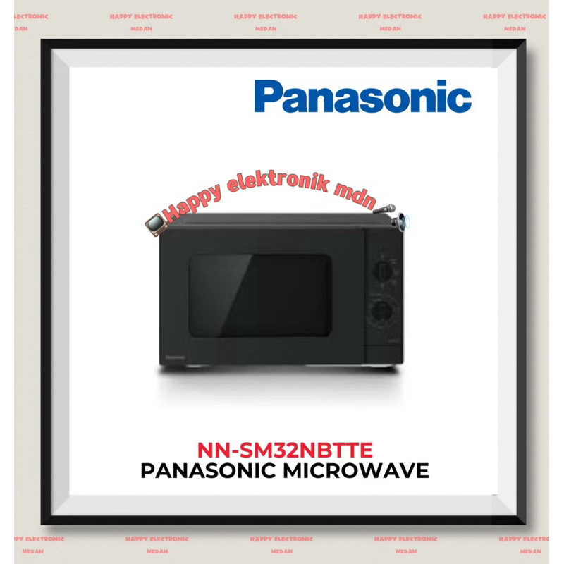 Microwave Solo Panasonic 25L NN-SM32NBTTE 25LITER SM32NB