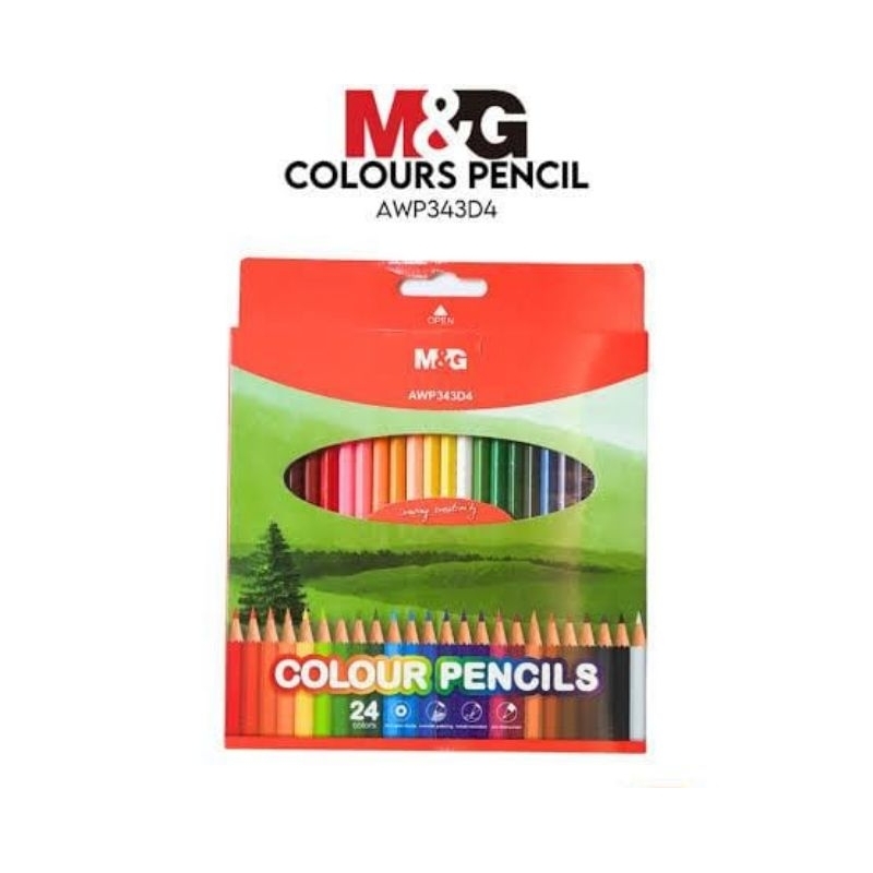 

PENSIL WARNA 12 COLOR M&G / COLOR PENCIL 12 WARNA AWP343D4