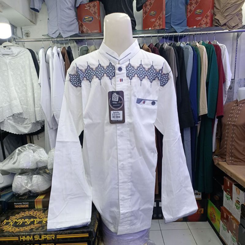 KOKO ANAK TANGGULNG LENGAN PANJANG NATURAL MRK SYAHDIKA