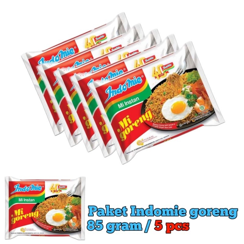 

Indomie goreng 5pcs