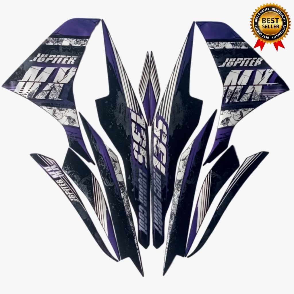 STIKER STRIPING MOTOR YAMAHA JUPITER MX 2013 LIS LES BODY MOTOR JUPITER MX 2013