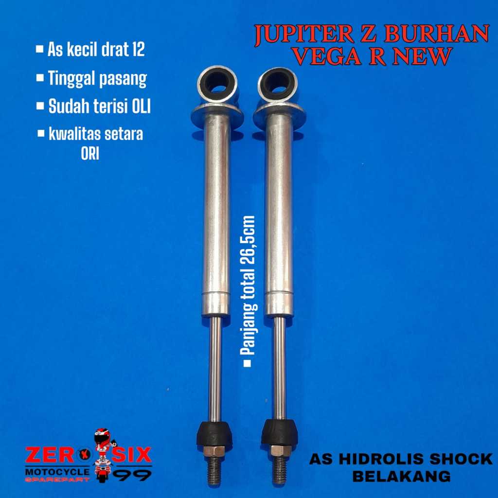 AS HIDROLIS SHOCK SHOK SKOK BELAKANG YAMAHA - JUPITER Z BURHAN , VEGA R NEW