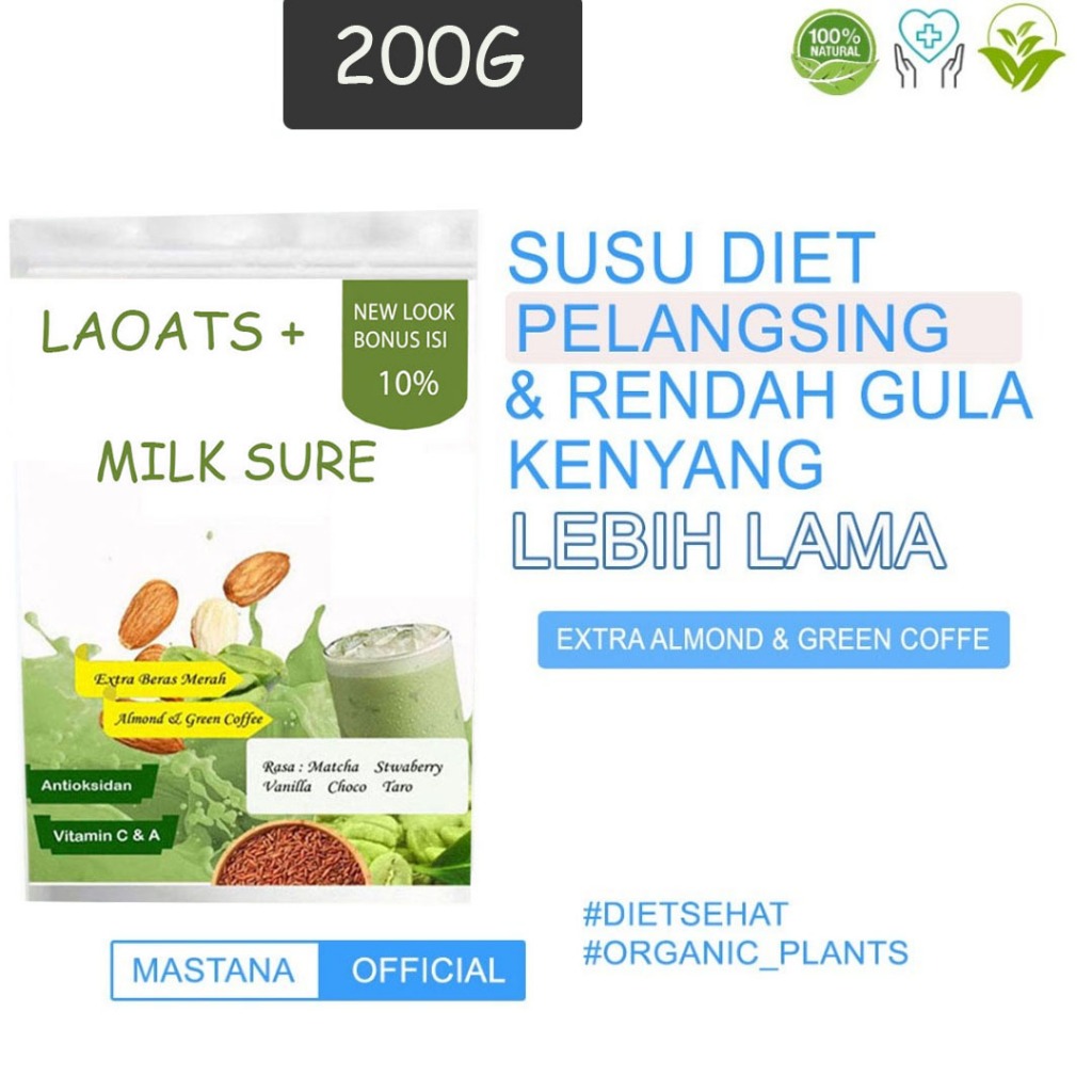 

Penurun Berat Badan Pelangsing Diet Minuman Diet Rendah Lemak Low Fat Milk Fiber Drink Susu Diet Pengganti Makan Laoats