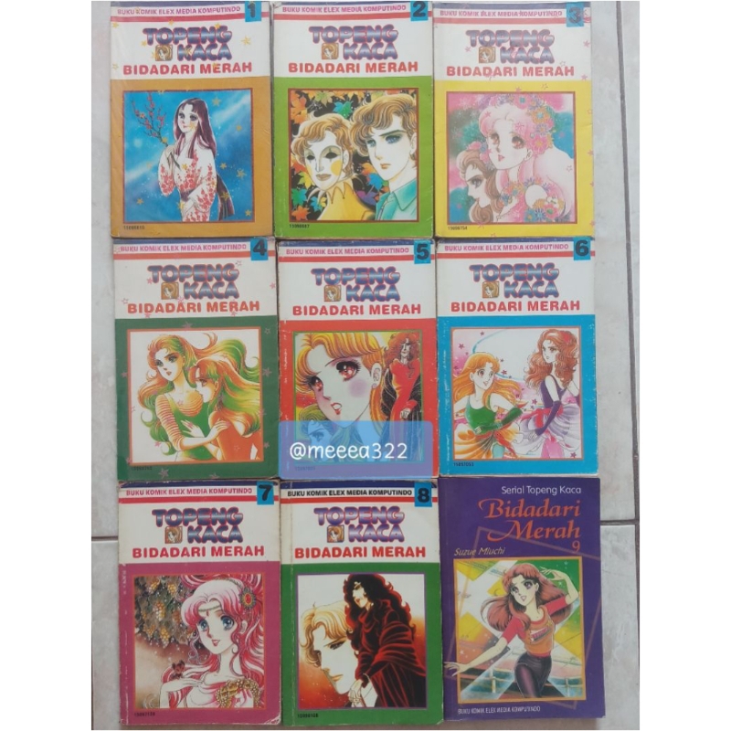 Komik Topeng Kaca Bidadari Merah