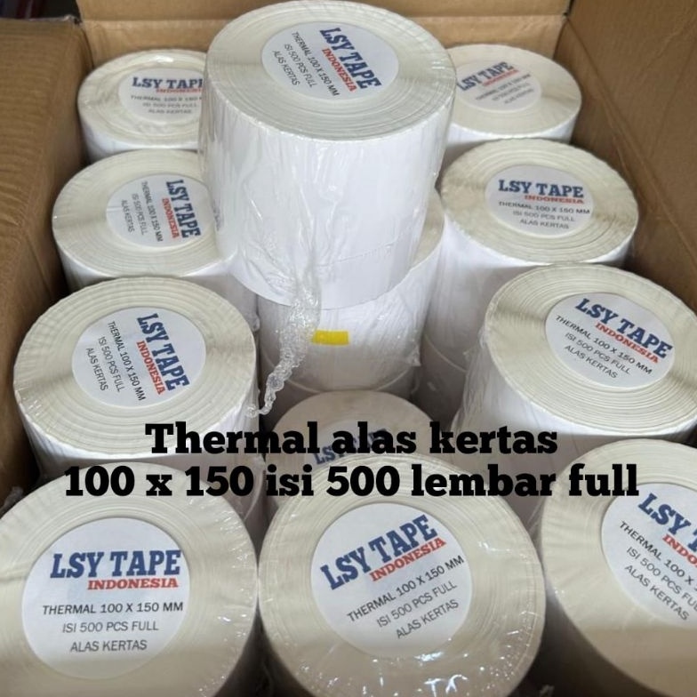 

KODE H23X kertas thermal label barde 1 x 15 mm A6 isi 5 lembar