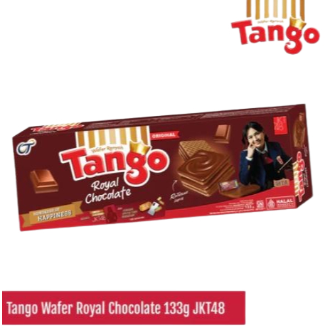 

Tango Wafer Royal Chocolate 133GR EXCLUSIVE JKT48 - [Isi 1 Pcs]