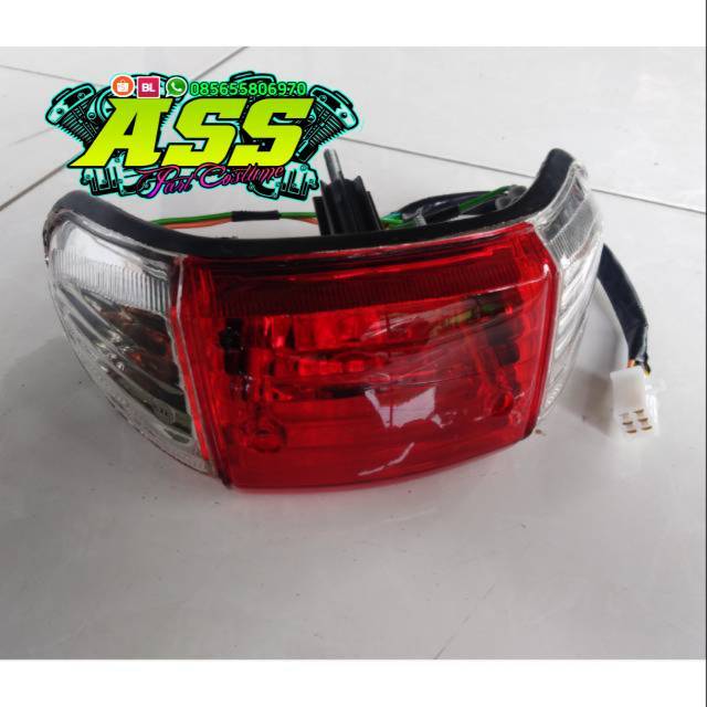 Stoplamp Belakang Astrea Grand Legenda Mika Belakang Bening terbaik