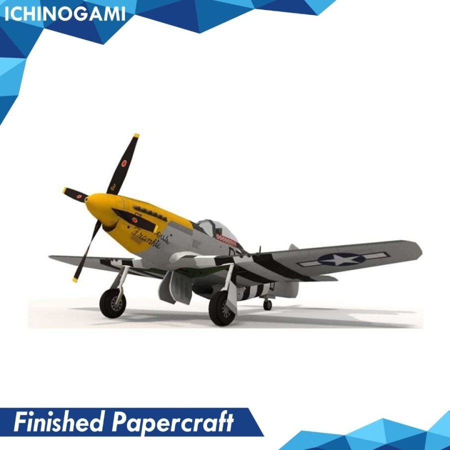 SEMARAK JBL - Papercraft (DIY) Mustang - P51D