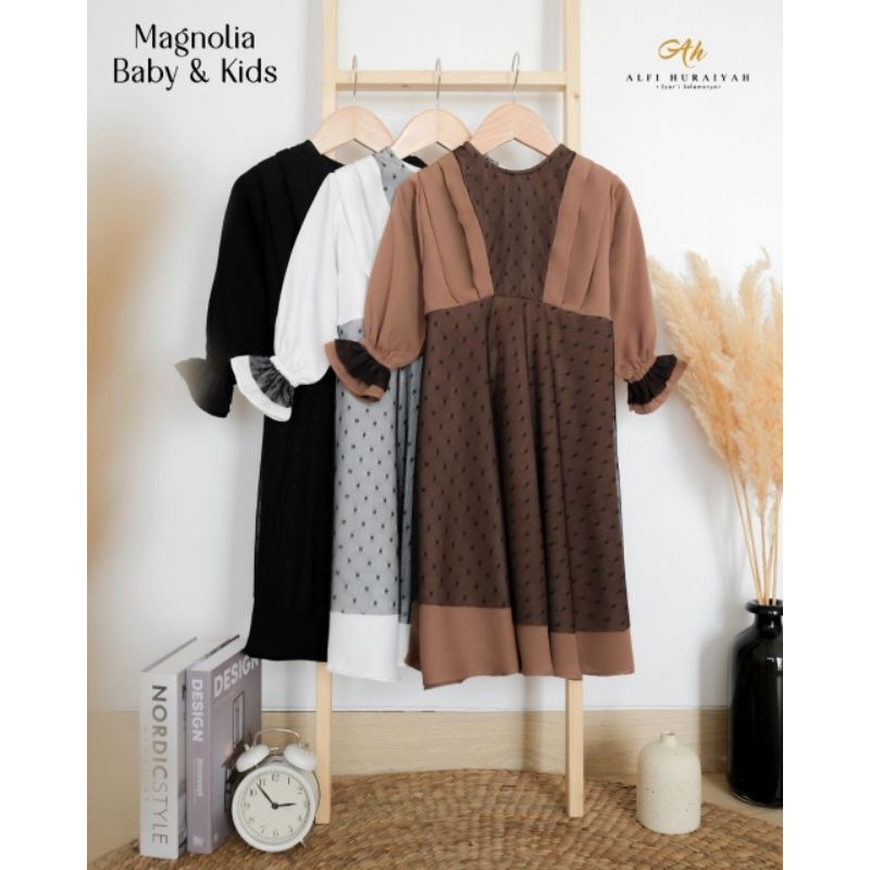 MAGNOLIA GAMIS BAYI EID SERIES by ALFI HURAIYAH