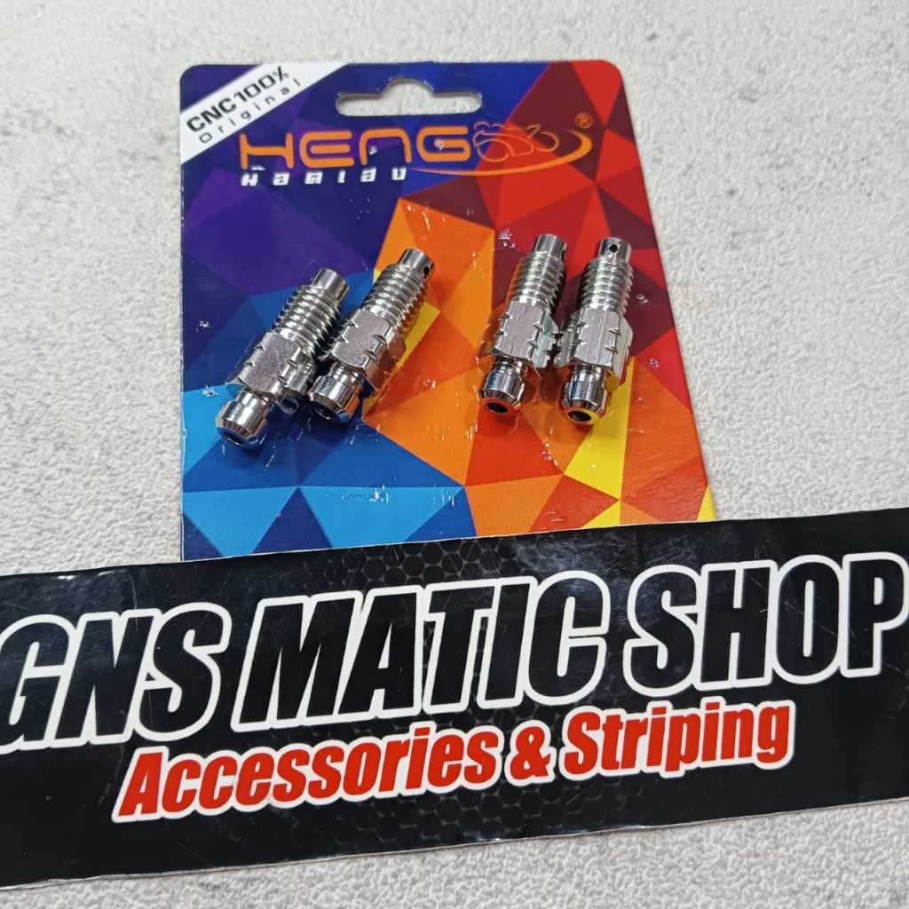 Baut napel / nepel setelan angin stainless kaliper nissin beat vario scoopy original heng thailand