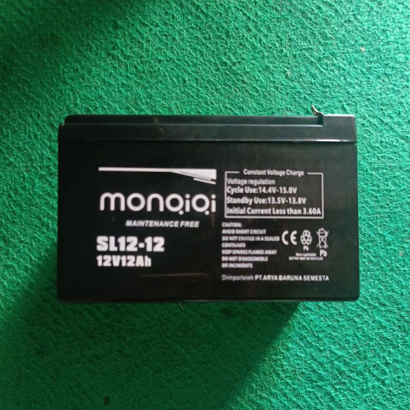 aki 12 volt 12 ampere