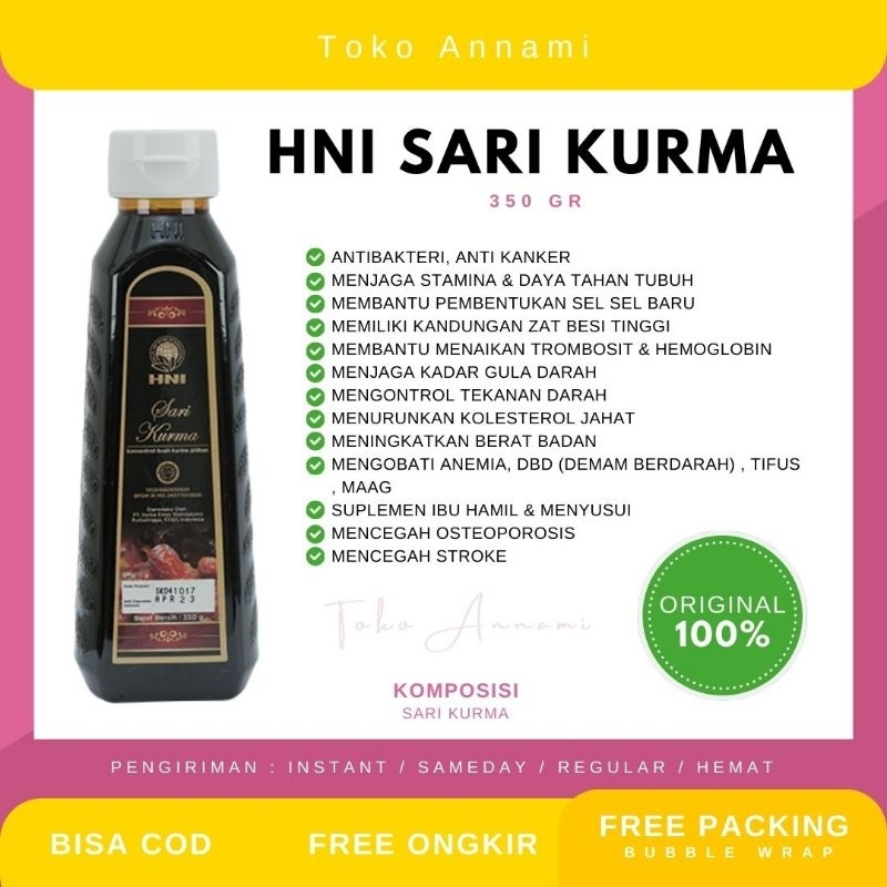 SARI KURMA HNI HPAI PROMO