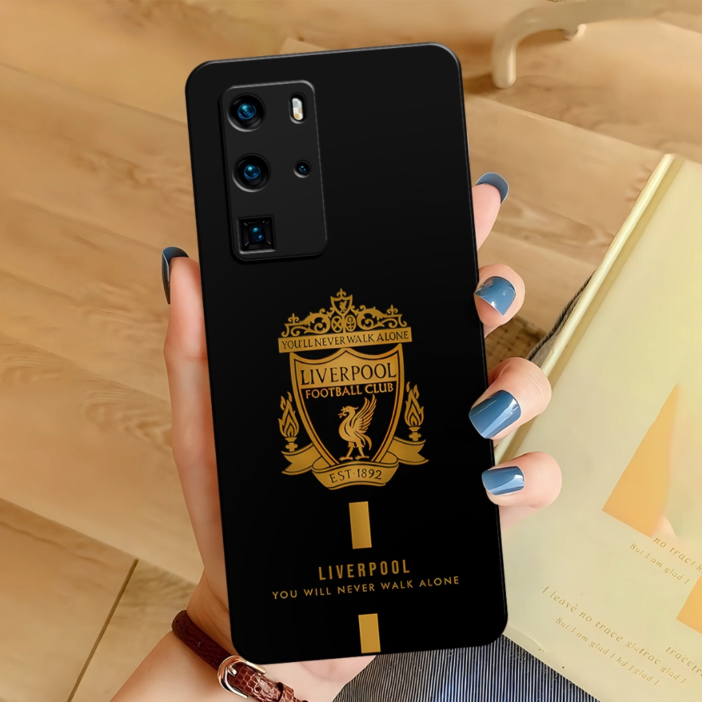 Case HP Huawei P40 / Huawei P40 Pro Terbaru Softcase Fashion Motif Liverpo Case Anti Slip Pelindung 