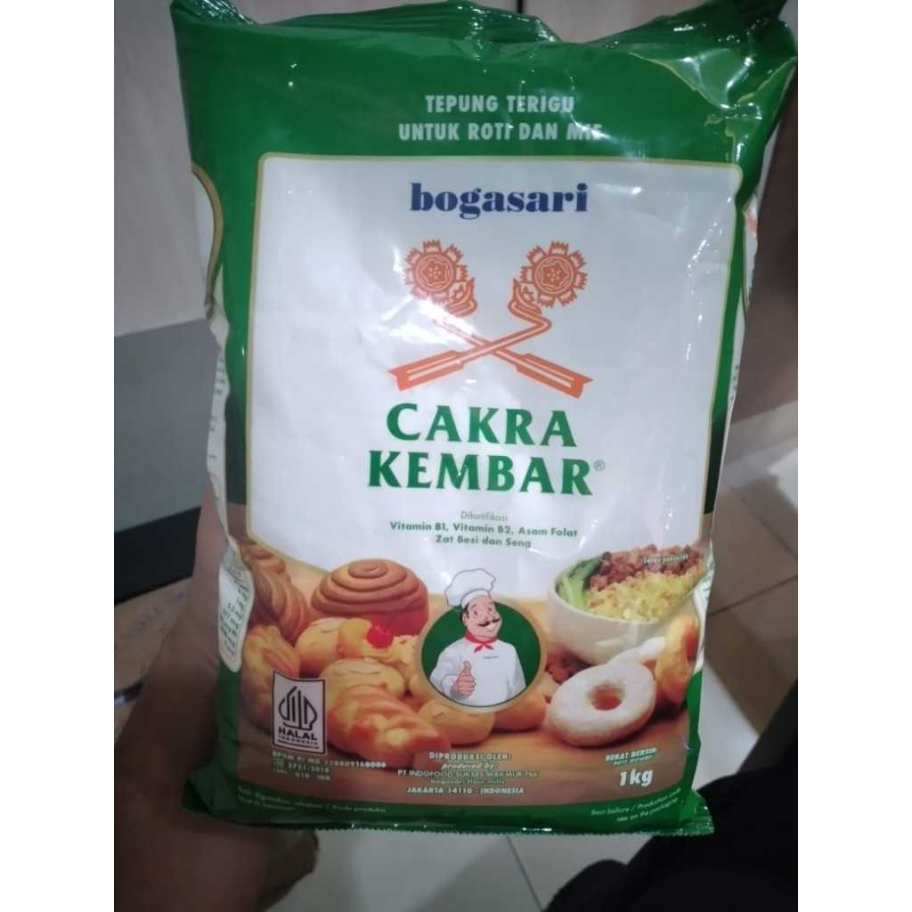 

TEPUNG TERIGU CAKRA KEMBAR 1KG