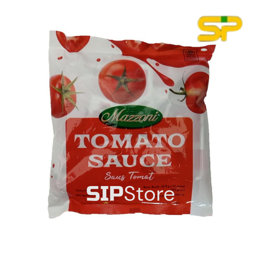 

MAZZONI TOMATO SAUCE 8gr / SAUS TOMAT 8gr