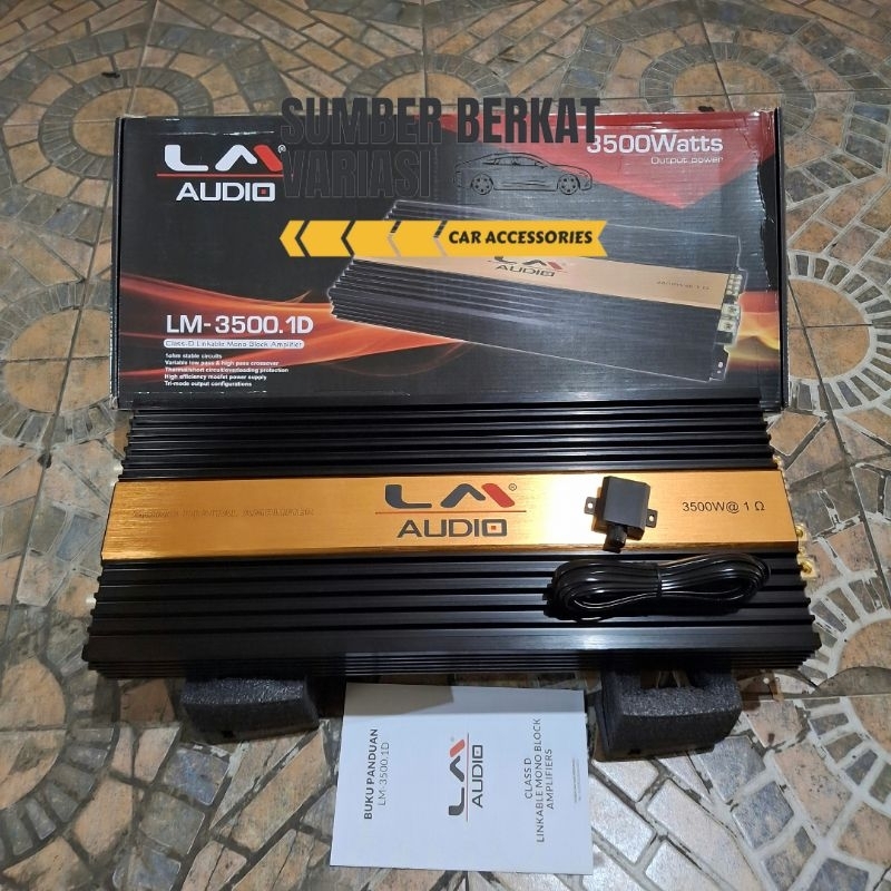 Power Amplifier Monoblok LM Audio 3500.1D Audio Mobil Class D