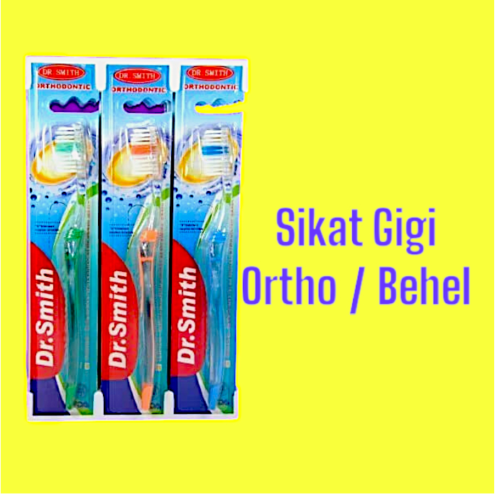 Sikat Gigi Ortho V-trim behel oral B