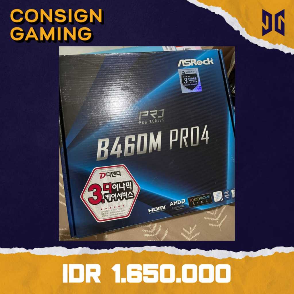 INTEL CORE I3 10105F + ASROCK B460M PRO4 ( CODE : MS655 )