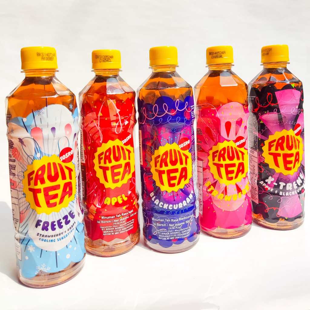 

Fruit Tea Botol PET 500ml 1 dus isi 12 pcs - minuman murah