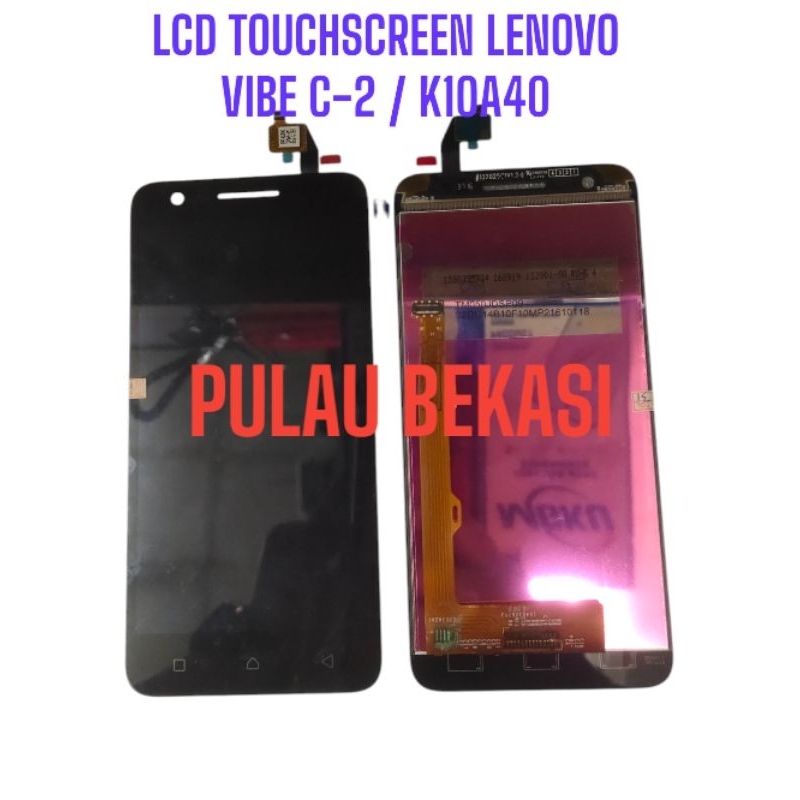 LCD TOUCHSCREEN LENOVO VIBE C2 / K10A40 - LCD TS LENOVO VIBE C-2 ORIGINAL OEM