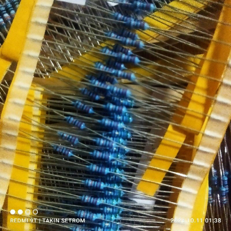 resistor 4K7 1/4watt Taiwan