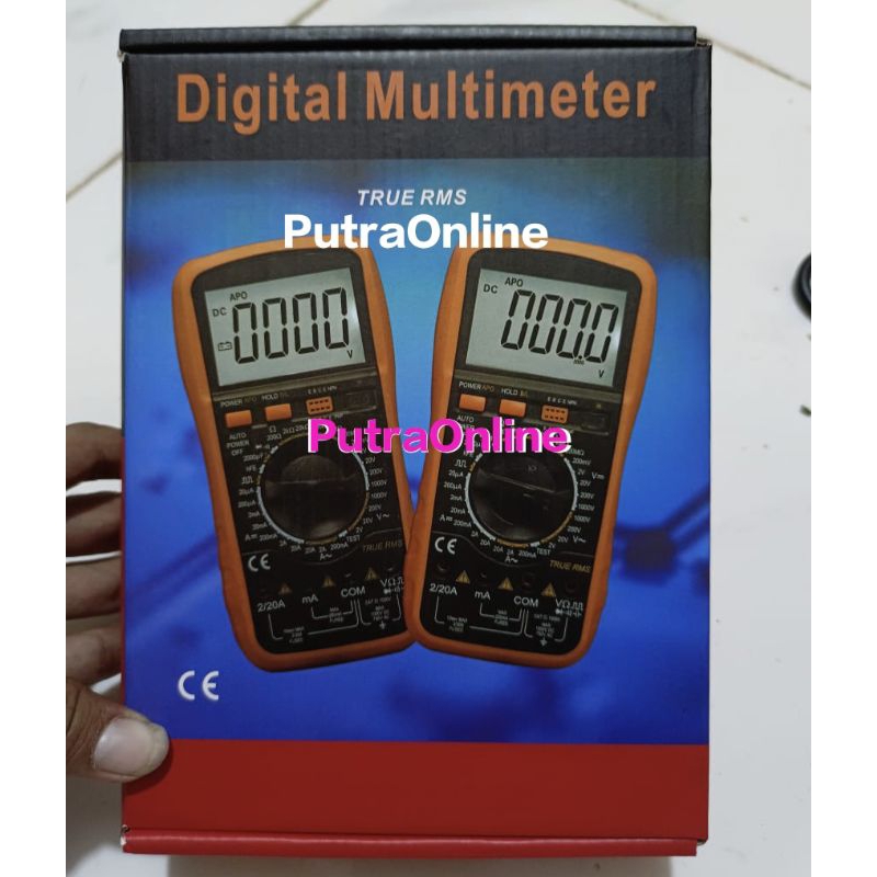 VICTOR Multi Meter Digital Tipe VC9804A Multimeter Serba Guna Kualitas Bagus