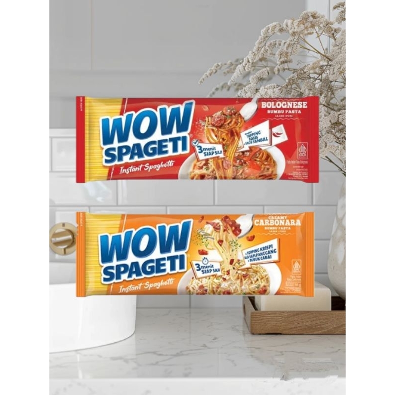 

Wow Spageti Instant 84G
