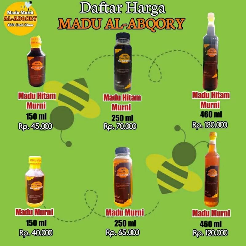 

Madu Murni Asli Madu Multiflora