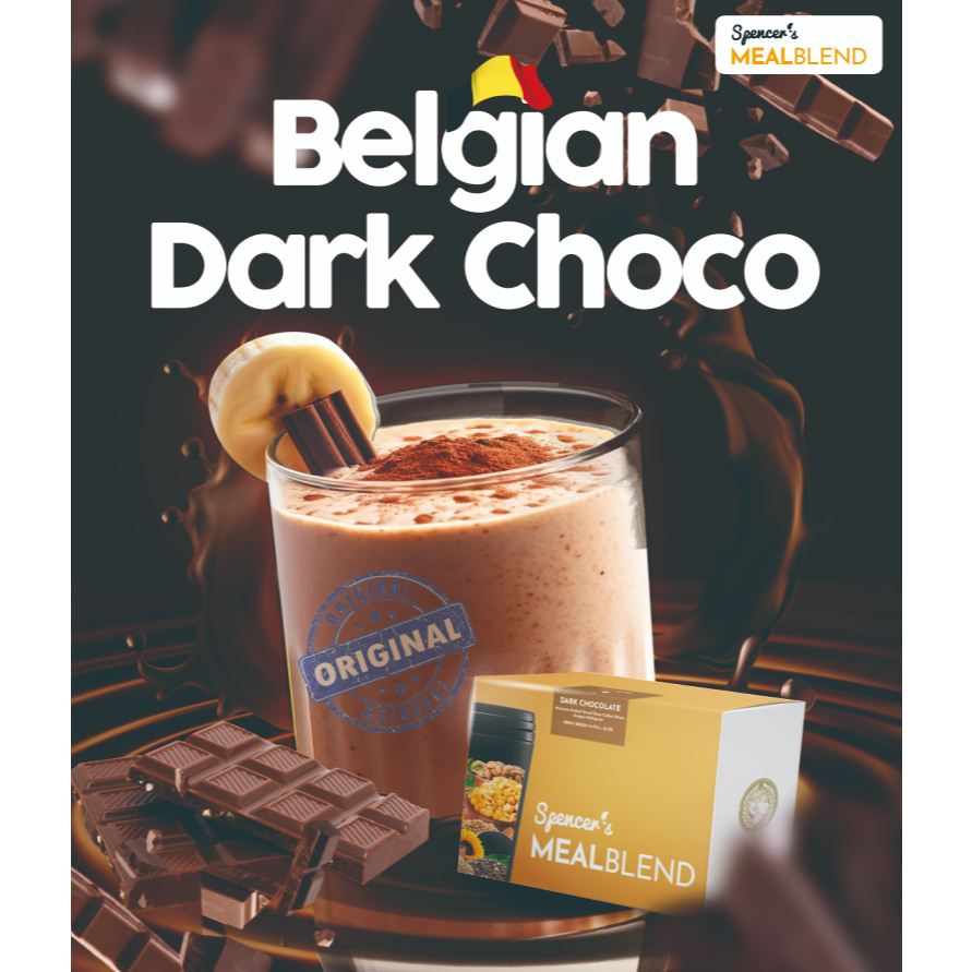 

Spencers MealBlend with Belgian Choco Multigrain Minuman Vitamin Kenyang Nutrisi Diet Pengganti Makanan